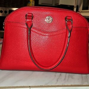 Red Anne Klein Hand Bag